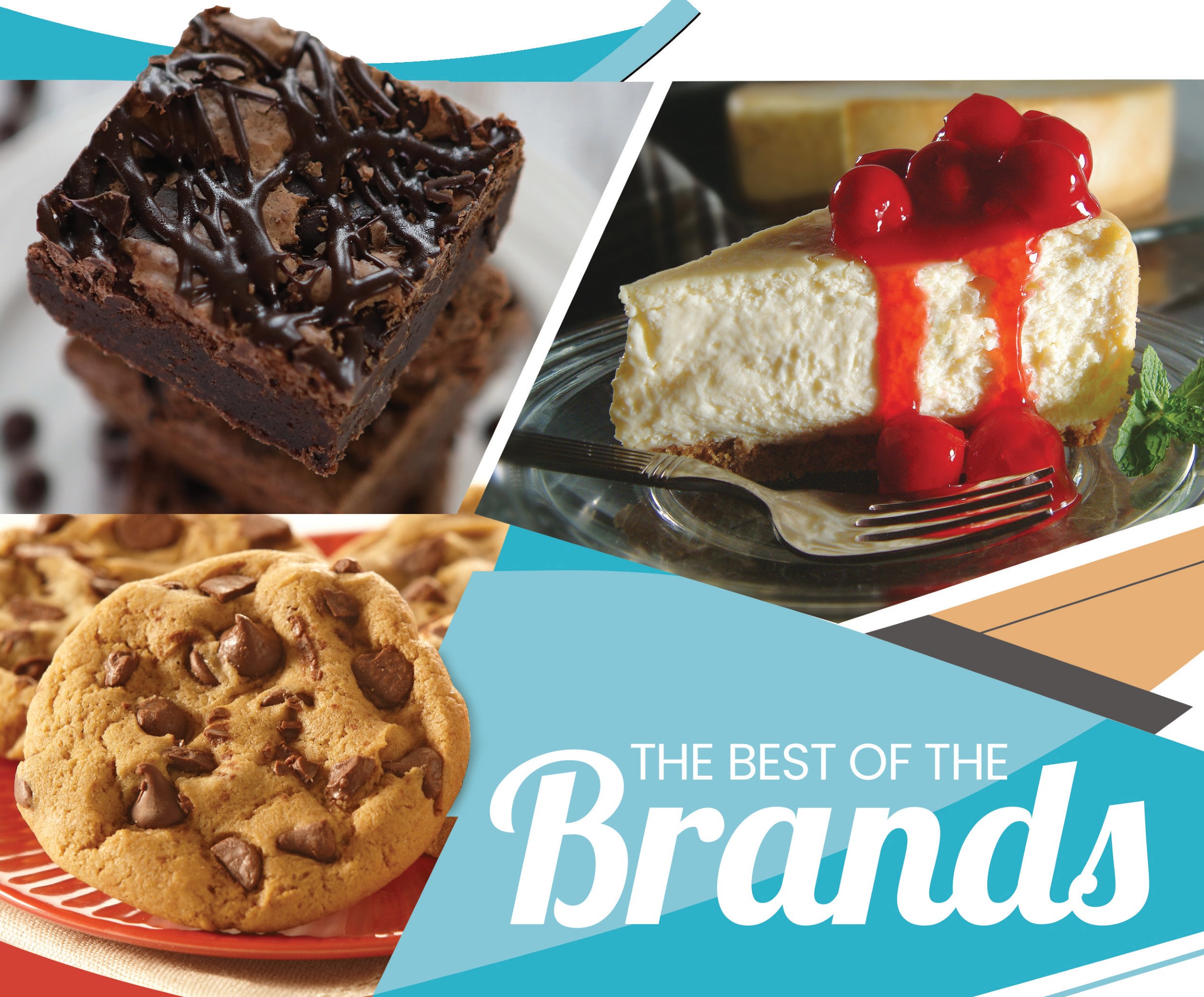 An assortment of desserts featured in the Best of the Brands program
