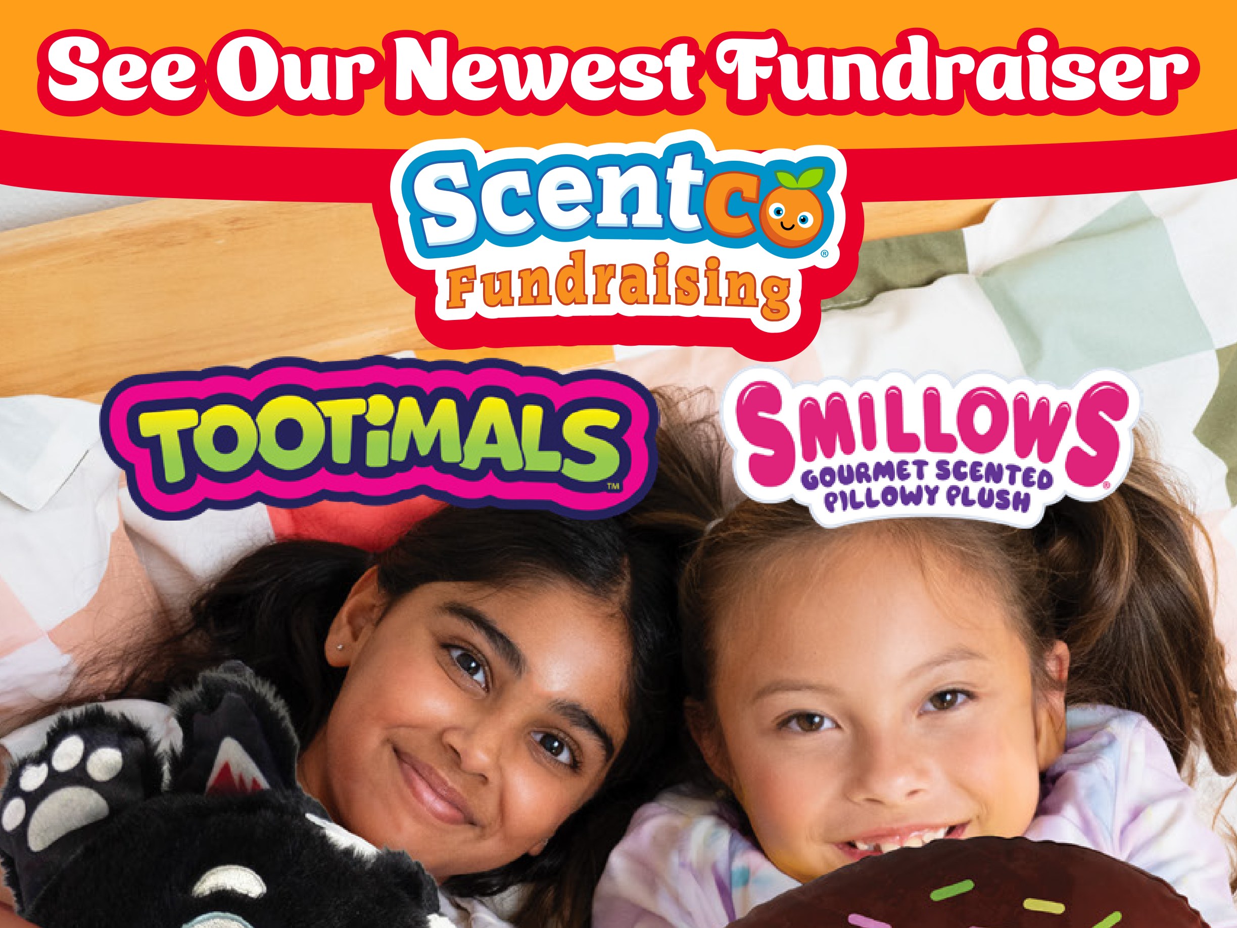 Smillows and Tootimals scented plush toys